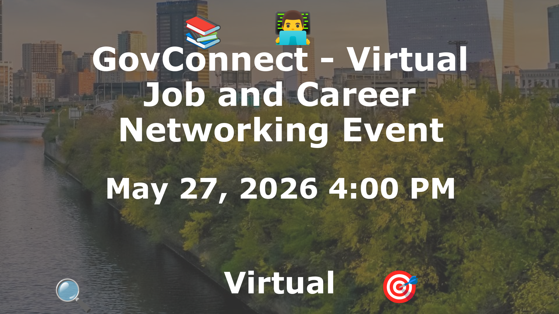 GovConnect - Virtual Job and Career Networking Event event image